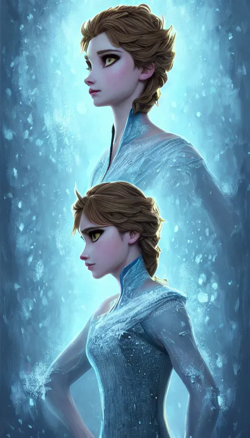 Prompt: frozen, fame of thrones, lord of daggers, neon, fibonacci, sweat drops, intricate fashion clothing, insane, intricate, highly detailed, digital painting, artstation, concept art, smooth, sharp focus, illustration, Unreal Engine 5, 8K, art by artgerm and greg rutkowski and alphonse mucha