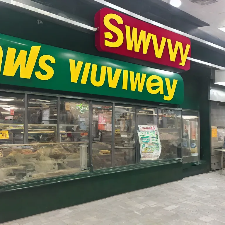 Image similar to subway restauraunt sbubby eef freef