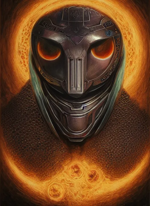 Image similar to arcade machine mf doom reptile eyes, metal led skin. intricate, elegant, highly detailed, centered, digital painting, artstation, concept art, smooth, sharp focus, illustration, artgerm, tomasz alen kopera, peter mohrbacher, donato giancola, joseph christian leyendecker, wlop, frank frazetta