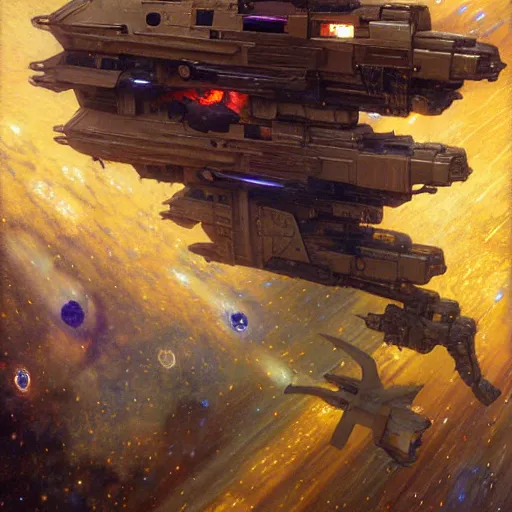 Image similar to portrait of a wolf in uniform starship stars laser gun. shadowrun furaffiniy cyberpunk fantasy highly detailed painting by gaston bussiere craig mullins jc leyendecker gustav klimt artgerm greg rutkowski john berkey, bergey, craig mullins, ruan jia, raymond swanland, jeremy mann, tom lovell, alex malveda