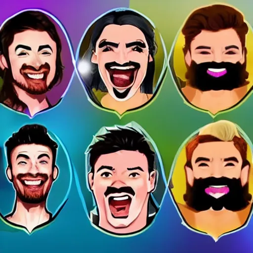 Image similar to Twitch.tv omegalul pogchamp emotes