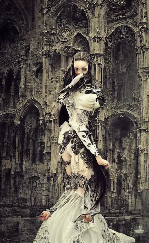 Image similar to imperial princess knight gothic girl. intricate, centered, amazing composition, by ruan jia, by robert hubert, by zhang kechun, illustration