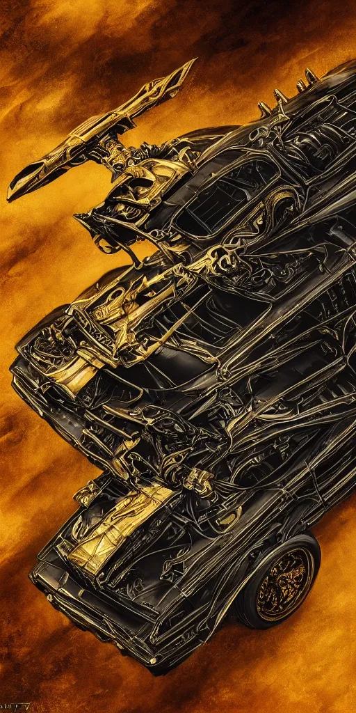 Prompt: LJ GTR XU1 Torana, in style of Dark Souls 3, insanely detailed and intricate, golden ratio, elegant, ornate, luxury, elite, ominous, haunting, matte painting, cinematic, cgsociety, James jean, Brian froud, ross tran, Laputa, vivid and vibrant