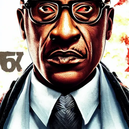 Prompt: gustavo fring in rainbow six siege, 4 k, highly detailed