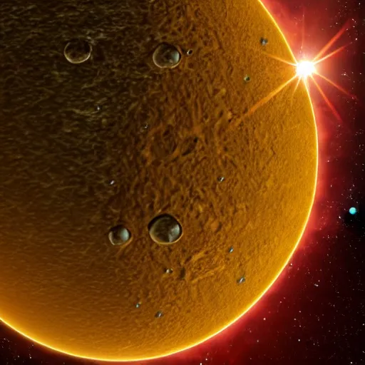 Image similar to the last habitable planet in the solar system