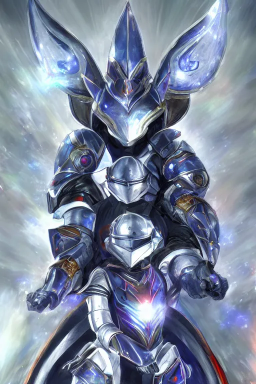 Image similar to helmet armor guardian destiny in witch queen illumination ray tracing hdr fanart arstation by sung choi robot ninja mask and eric pfeiffer and gabriel garza and casper konefal