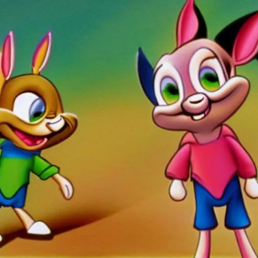 Prompt: tiny toons lreal life