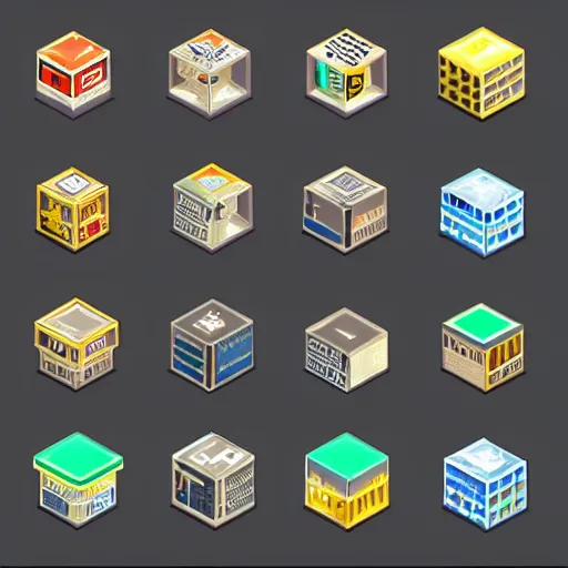 Image similar to isometric tokens