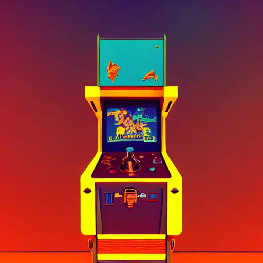 Prompt: retro arcade cabinets moody::alejandro jodorowsky, studio ghibli, beeple and James Gilleard and Justin Gerard :: ornate, dynamic, particulate, intricate, elegant, highly detailed, centered, artstation, smooth, sharp focus, octane render, 3d