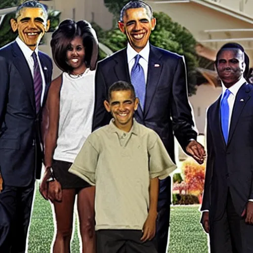 Image similar to obama ballin