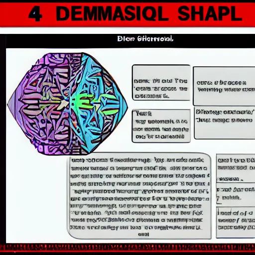 Image similar to 4 dimensional shape