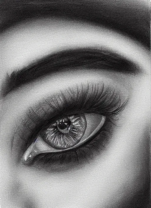 Image similar to portrait of a stunningly beautiful eye, art by 5 7 3 7 4 6 3 6 3 6 4 6 4