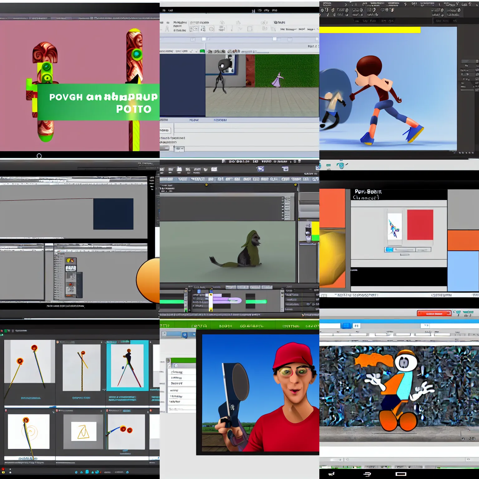 Prompt: pivot animator 6 beta screenshot