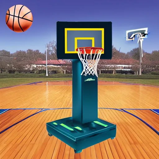 Image similar to basketball machine