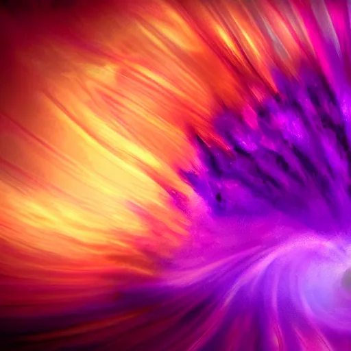 Image similar to a purple tornado, digital art, beautiful dramatic lighting