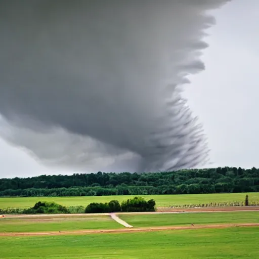 Image similar to A tornado