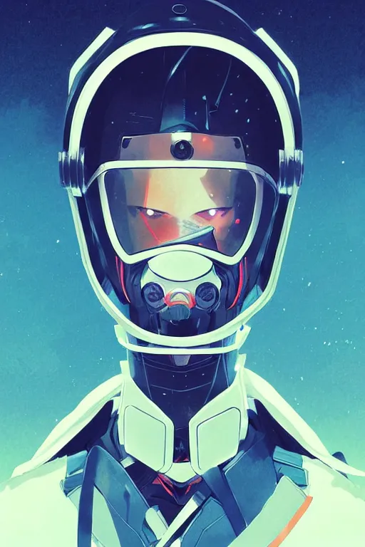 Image similar to portrait of a kamen rider rx by ilya kuvshinov, cloudy sky background lush landscape ln illustration concept art anime key visual trending pixiv by victo ngai fanbox by greg rutkowski makoto shinkai takashi takeuchi studio ghibli