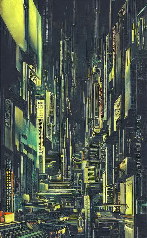 Prompt: cyberpunk city nightlife by giorgio de chirico