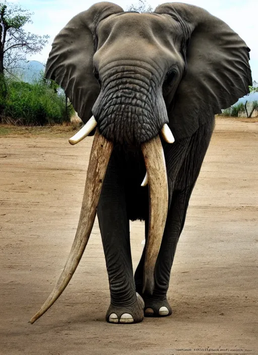 Image similar to this elephant has the weirdess trick