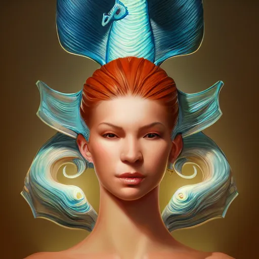 Prompt: painting of seahorse, by artgerm, by justin cheung, by greg hildebrandt, by wlop, charlie bowater, golden ratio, symmetric, elegant, ornate, luxury, elite, matte painting, cinematic, trending on artstation, deviantart and cgsociety, 8 k, high resolution