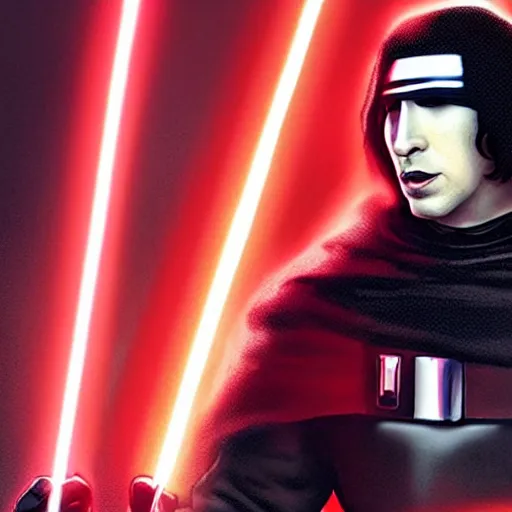 Image similar to Chris Evans as Kylo Ren