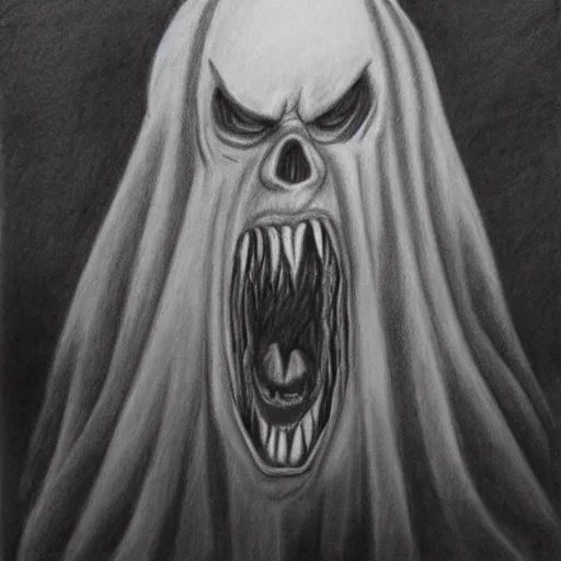 creepy drawings in pencil