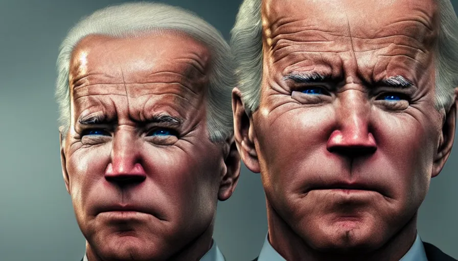 Prompt: serious joe biden's face, hyperdetailed, artstation, cgsociety, 8 k