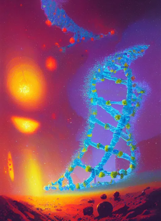 Image similar to dna by paul lehr