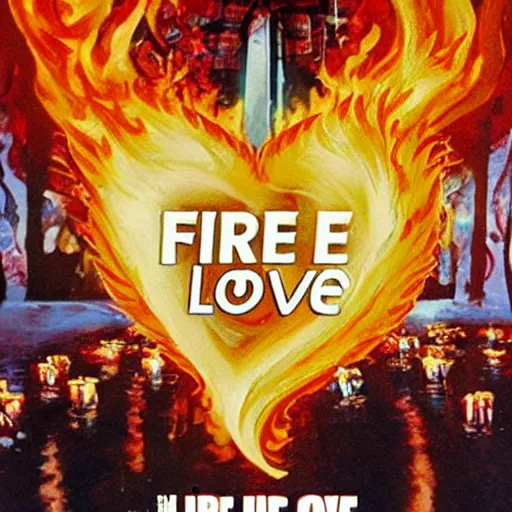 Image similar to fire of love