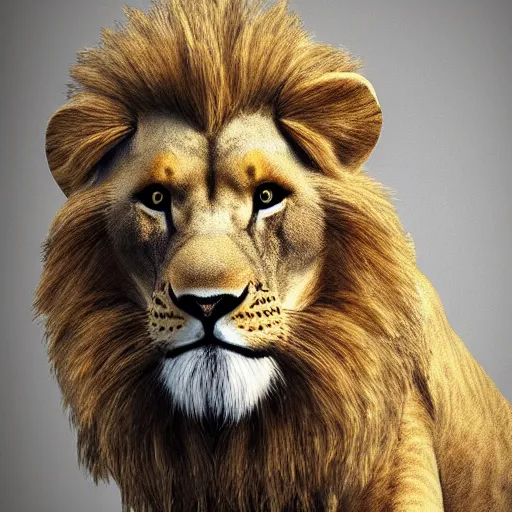 Prompt: animal half lion and half bee, higly detailed, 8 k, photorealistic, art concept, artstation, sharp focus