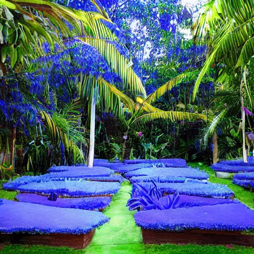 Image similar to the blue garden of lapu