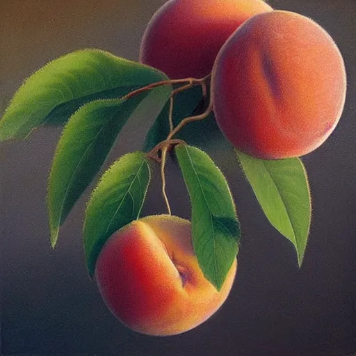 Image similar to A beautiful painting. Wind snapped at me, warm and fragrant. The atmosphere was thick with pollen and micro-organisms, goading my body’s ancient defences. peach, chestnut by C. R. W. Nevinson, by Paul Barson stunning