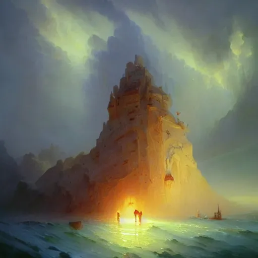 Image similar to french toast made by ivan aivazovsky, peter mohrbacher, greg rutkowski volumetric light effect broad light oil painting painting fantasy art style sci - fi art style realism premium prints available artwork unreal engine