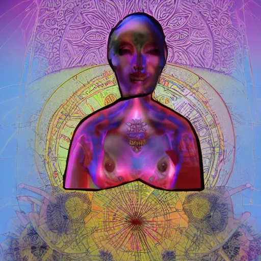 Image similar to psyberdelia & the helming of the manifesting mind