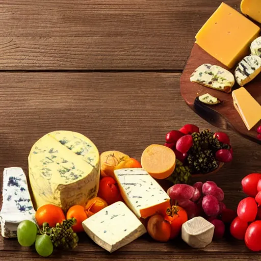 Prompt: website about trading cheese