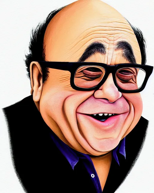 Image similar to painting portrait of danny devito as an egg, cartoon, warm lighting, danny devito has an egg body, movie poster, illustration by bartek fedyczak, erak note, tooth wu, neil richards, kan liu, siwoo kim, jisu choe, trending on art station