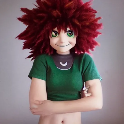 Image similar to female deku