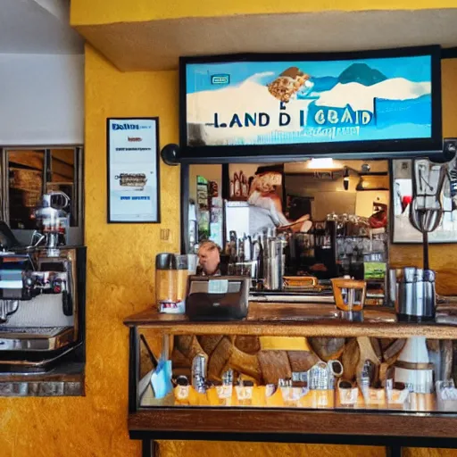 Image similar to island grind coffee, aruba.