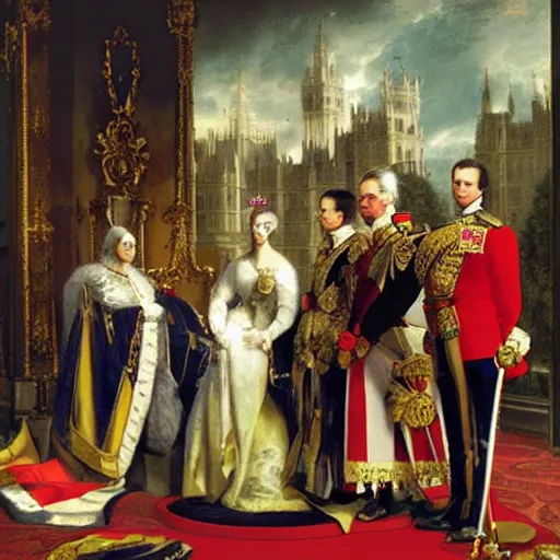 Image similar to Thieving english monarchy