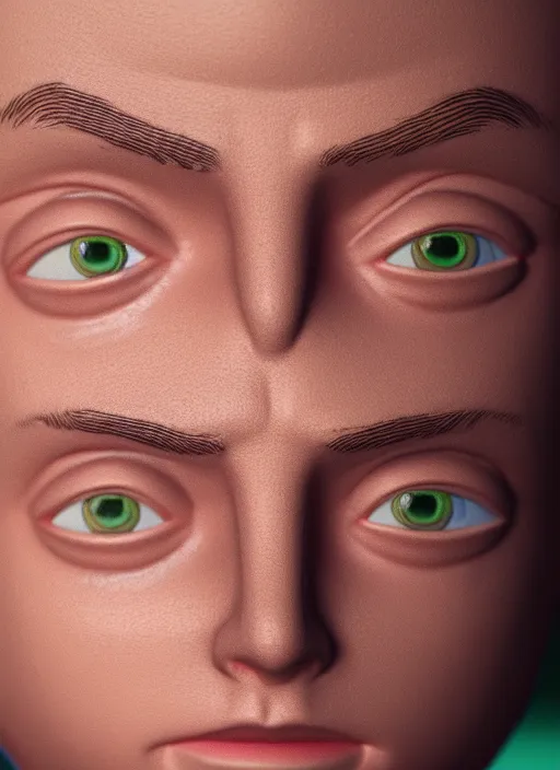 Prompt: young morty from rick and morty closeup photograph dslr photorealistic, studio lighting, ektachrome, detailed, intricate, face detail