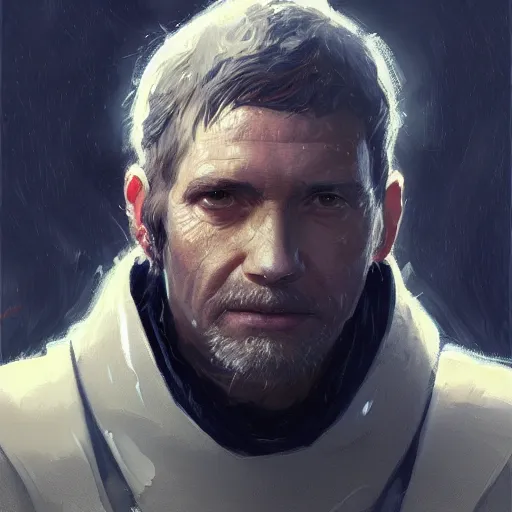 Image similar to portrait of a man by Greg Rutkowski, Col Skywalker from the Star Wars Expanded Universe, he has about 30 years old, highly detailed portrait, digital painting, artstation, concept art, smooth, sharp foccus ilustration, Artstation HQ