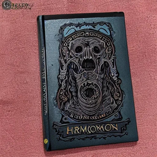 Prompt: necronomicon-H 768