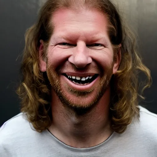 Image similar to aphex twin grinning