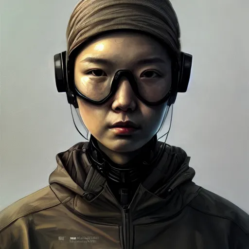 Image similar to portait of combine hl 2, techwear, sci - fi, intricate, elegant, highly detailed, digital painting, artstation, concept art, smooth, sharp focus, illustration, by bartek fedyczak, erak note, tooth wu, neil richards, kan liu, siwoo kim, jisu choe