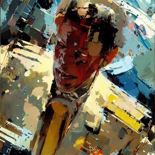 Image similar to A Character by John Berkey