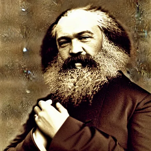 Image similar to twitch streamer karl marx