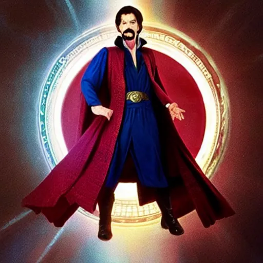 Prompt: al pacino as doctor stephen strange in doctor strange ( 1 9 8 0 )