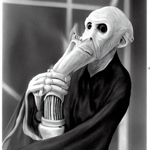 Image similar to bib fortuna from star wars