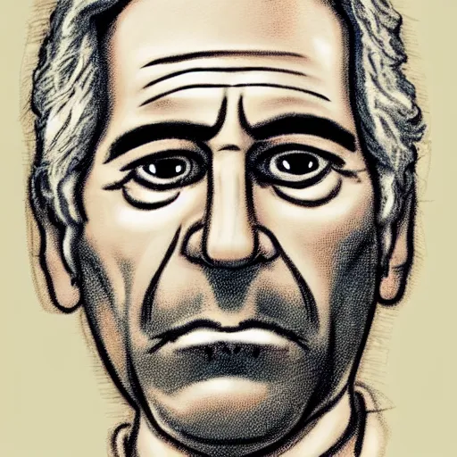 Image similar to jeffery epstein, character model sheet, disney, 2 d,