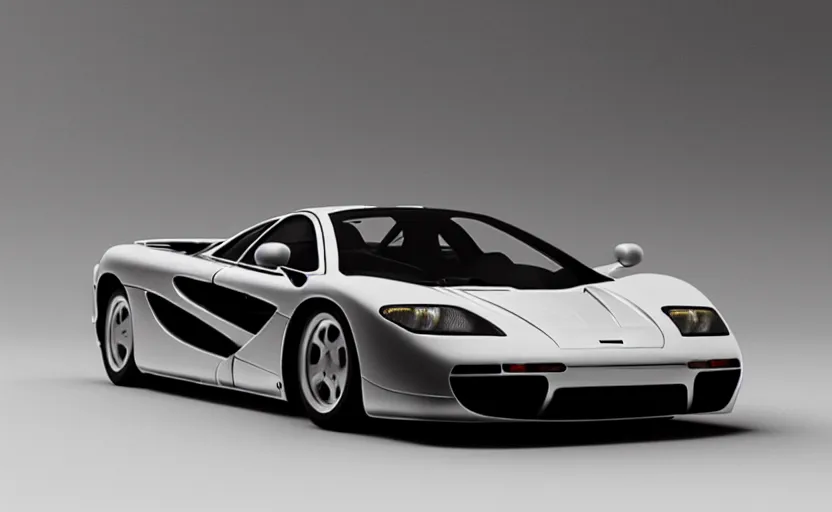 Prompt: photo of a mclaren f 1, studio lighting, ultra realistic